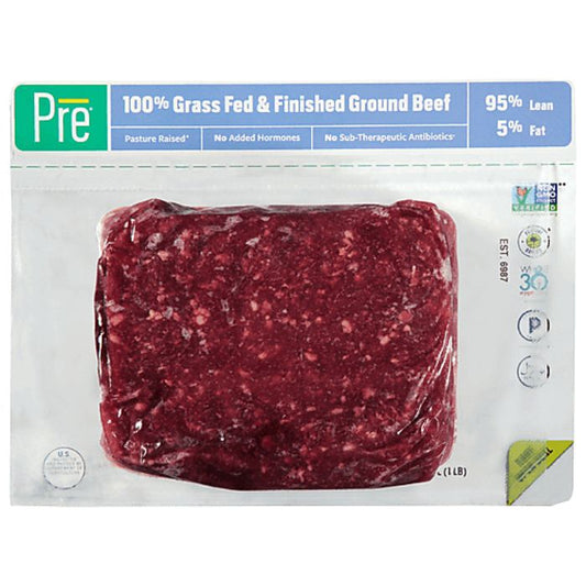 Pre1 Beef Ground 95 Lean 16 Oz - Pack Of 4