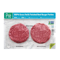 Pre1 - Beef Ground Patties, 10.67 Oz - Pack Of 4