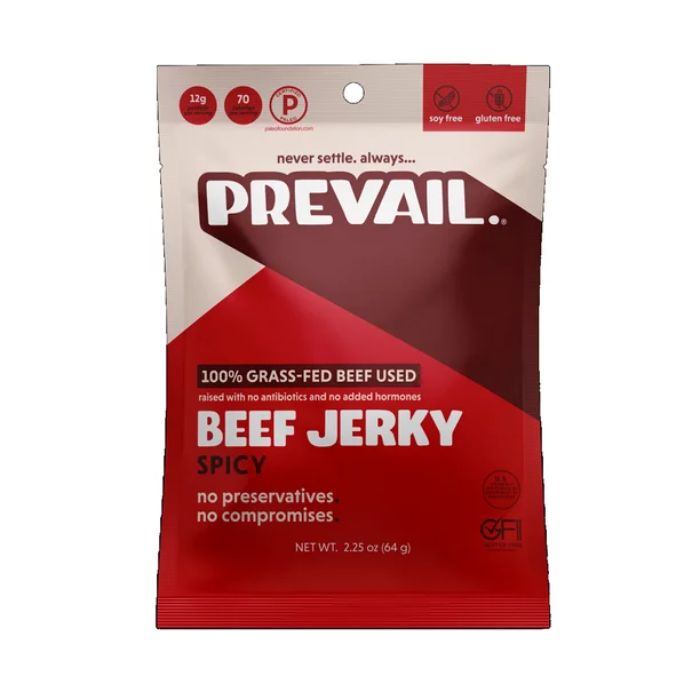 Prevail Jerky Beef Spicy 2.25 Oz - Pack Of 8