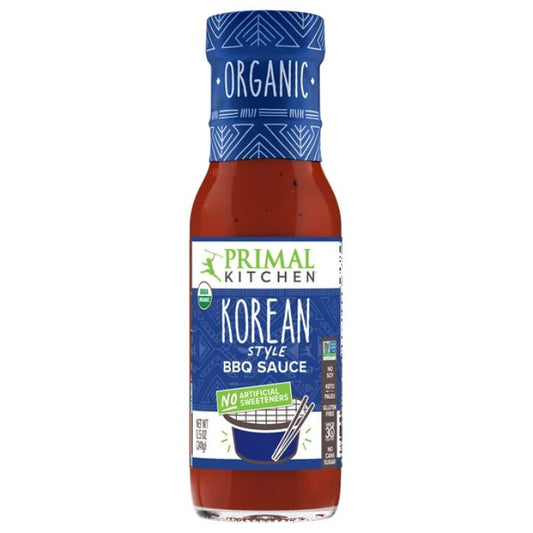 Primal Kitchen Sauce Korean Bbq 8.5 Oz - Pack Of 6