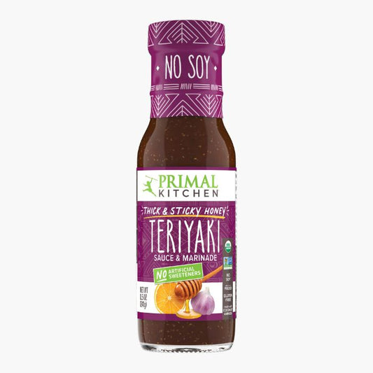 Primal Kitchen Sauce No Soy Hny Teriyaki 8.5 Oz - Pack Of 6