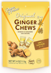 Prince of Peace - Ginger Chews Candy Original, 4 Oz | Pack of 12