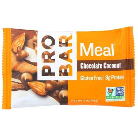 PROBAR - Organic Chocolate Coconut Meal Bar 3OZ ( Pack of 12)
