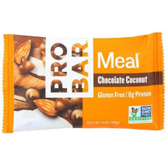 PROBAR - Organic Chocolate Coconut Meal Bar 3OZ ( Pack of 12)