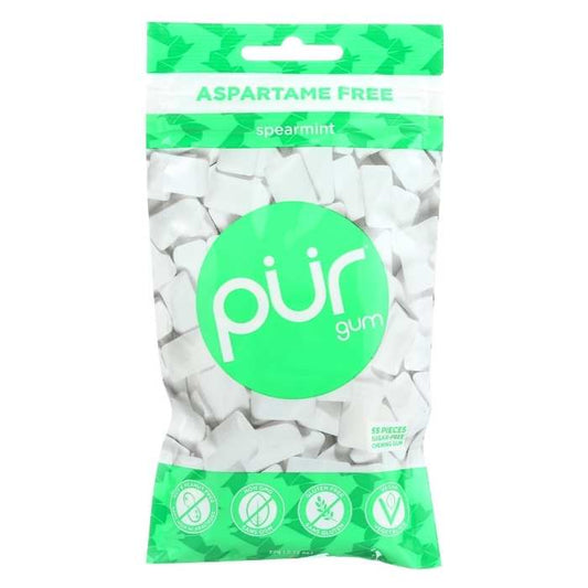 Pur - Sugar-Free Chewing Gum, 55 Pack - Spearmint