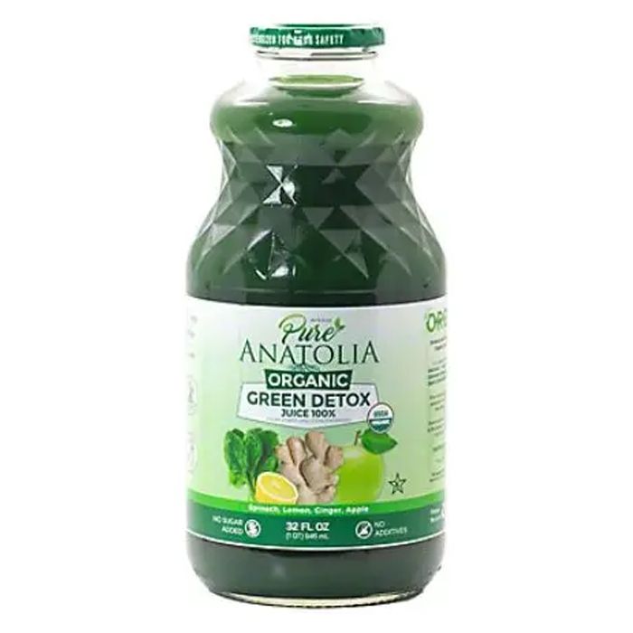 Pure Anatolia Juice Green Detox Org 32 Fo - Pack Of 6