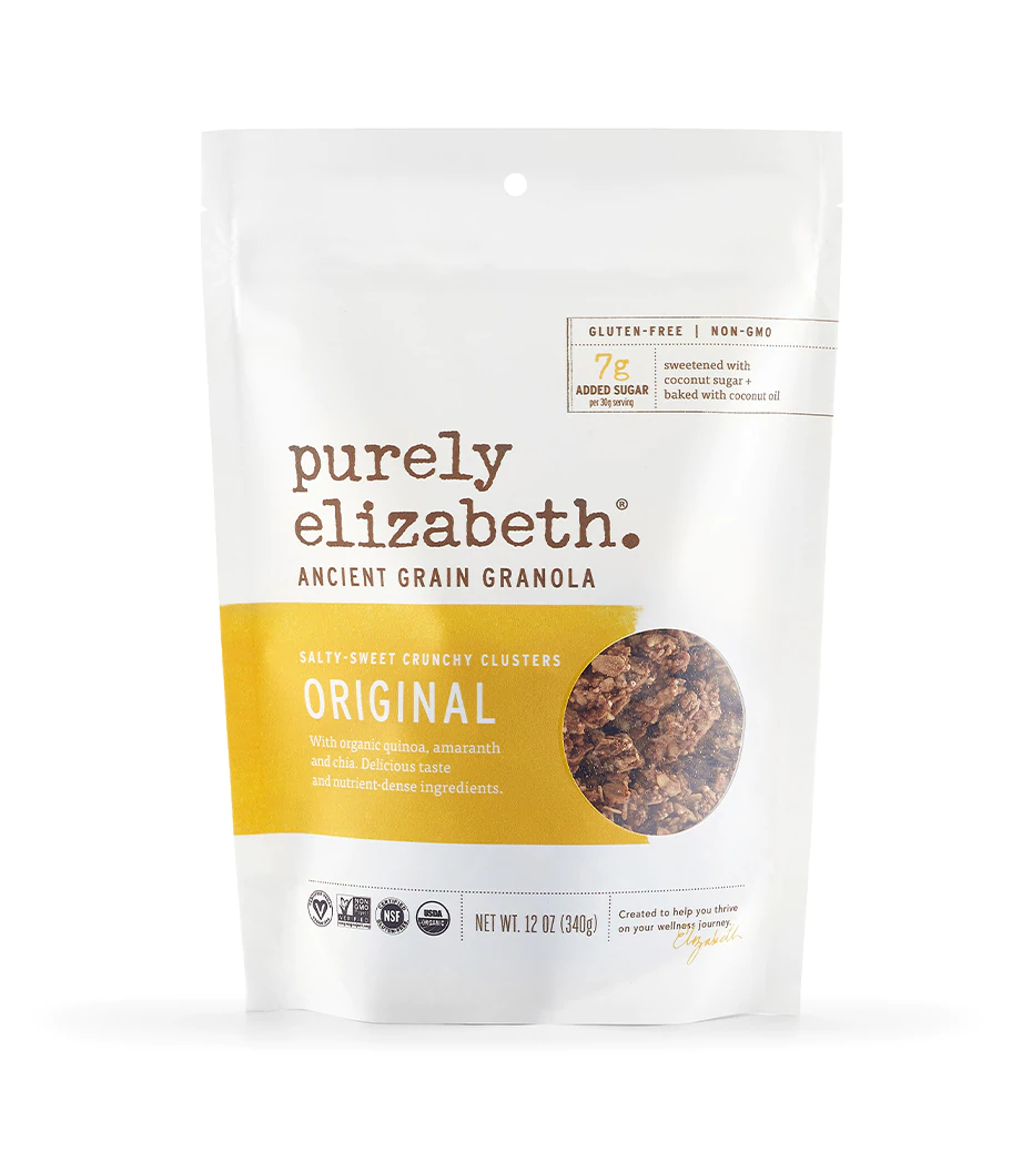 Purely Elizabeth - Ancient Grain Granola Original - 12 Oz.

 | Pack of 6 - PlantX US