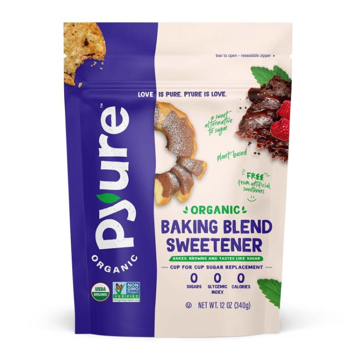 Pyure Sweetener Baking Blend Org 12 Oz - Pack Of 6