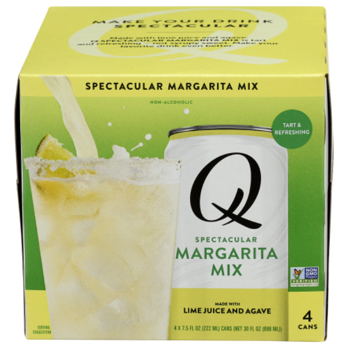 Q TONIC MIXER MARGARITA 4PK 30 FO - Pack of 6