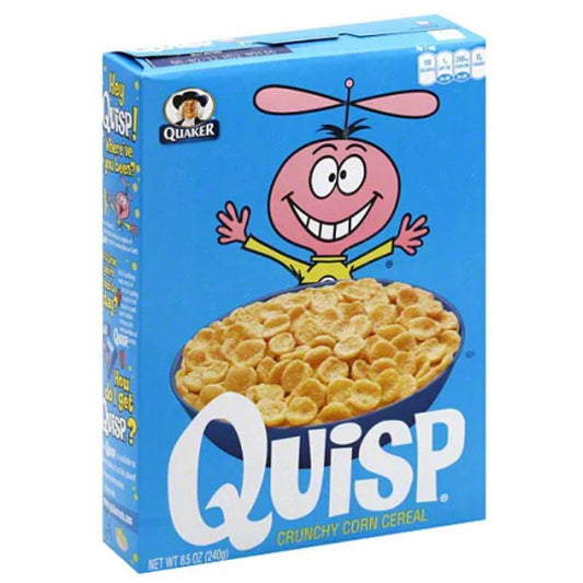 Quaker Cereal Quisp 8.5 Oz - Pack Of 12