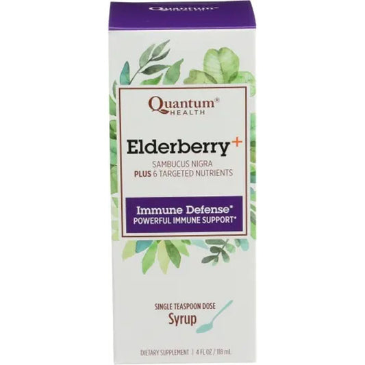 Quantum - Elderberry Syrup, 4 Oz