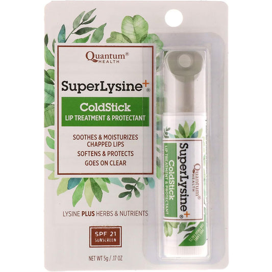 Quantum - Health Super Lysine+ ColdStick, 0.18 Oz | Pack of 6