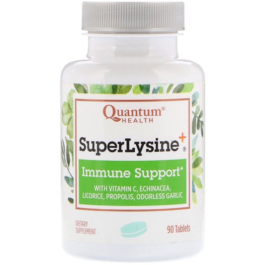 Quantum - Health Super Lysine+ Immune Support Tablets , 90 TB | Pack of 3