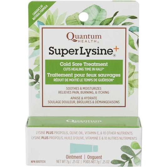 Quantum - Super Lysine Plus Cold Sore Treatment, 0.25 OZ | Pack of 3