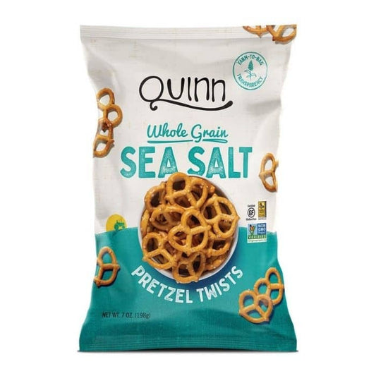 QUINN - Sea Salt Pretzels 5.6OZ ( Pack of 8)