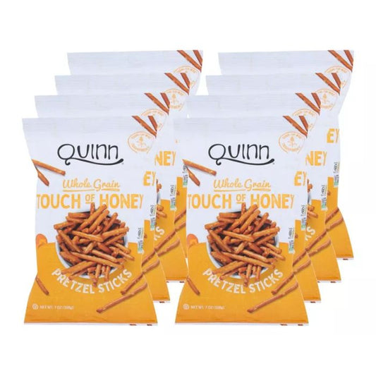 Quinn Pretzels Honey 5.6 Oz - Pack Of 8