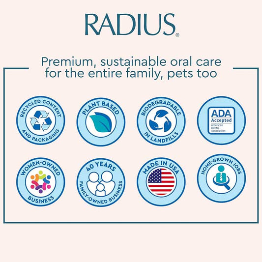 RADIUS - Toothpaste Organic Canine, 0.8 oz | Pack of 24