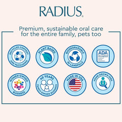 RADIUS - Toothpaste Organic Canine, 0.8 oz | Pack of 24