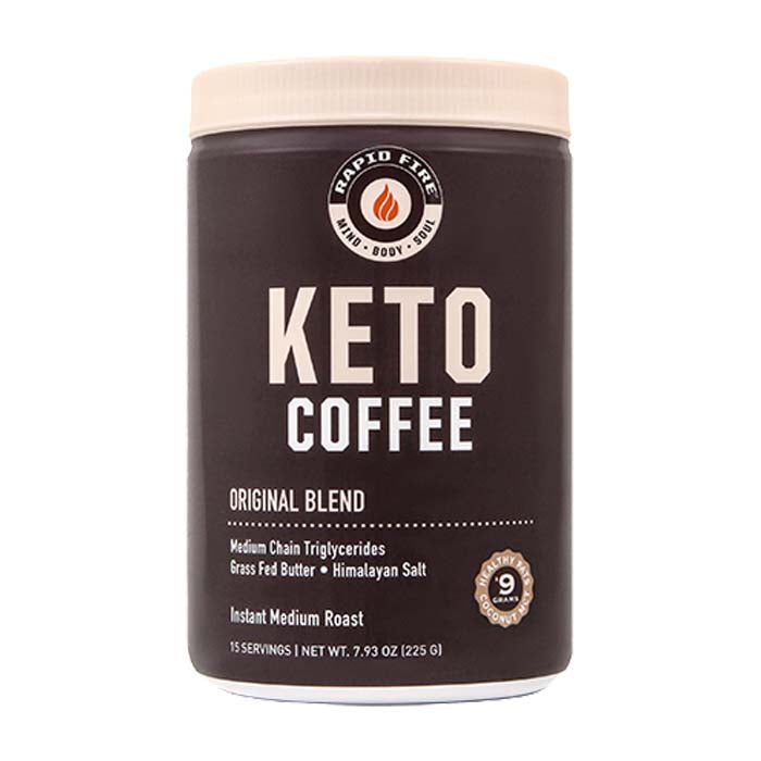 RAPID FIRE - Coffee Keto Original, 7.93 OZ. | Pack of 6