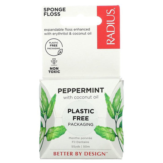 Radius - Sponge Floss Peppermint, 1 oz