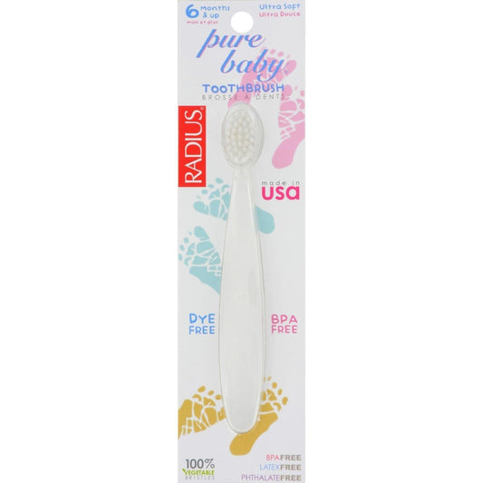 Radius - Toothbrush Pure Baby, 1 EA | Pack of 6