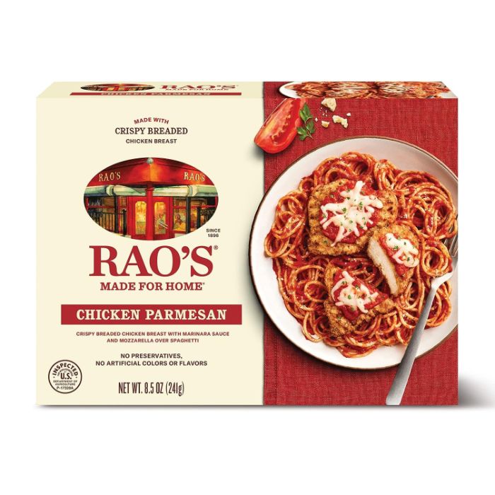 Raos Entree Chickn Parmsn 8.5 Oz - Pack Of 8