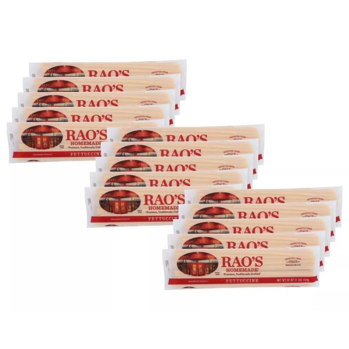 Raos Pasta Fettuccine 16 Oz - Pack Of 15