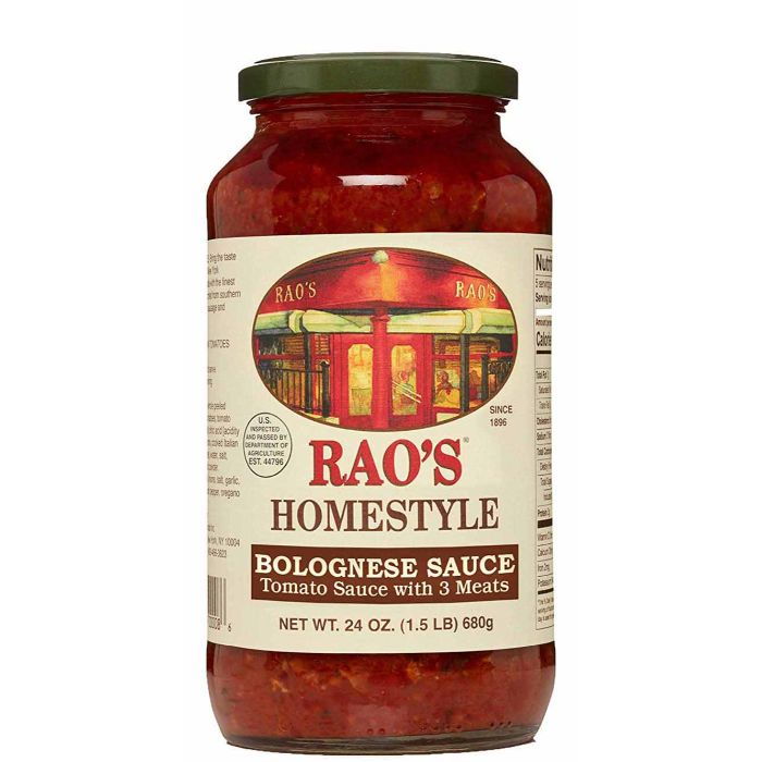 Raos Sauce Bolognese 24 Oz - Pack Of 12