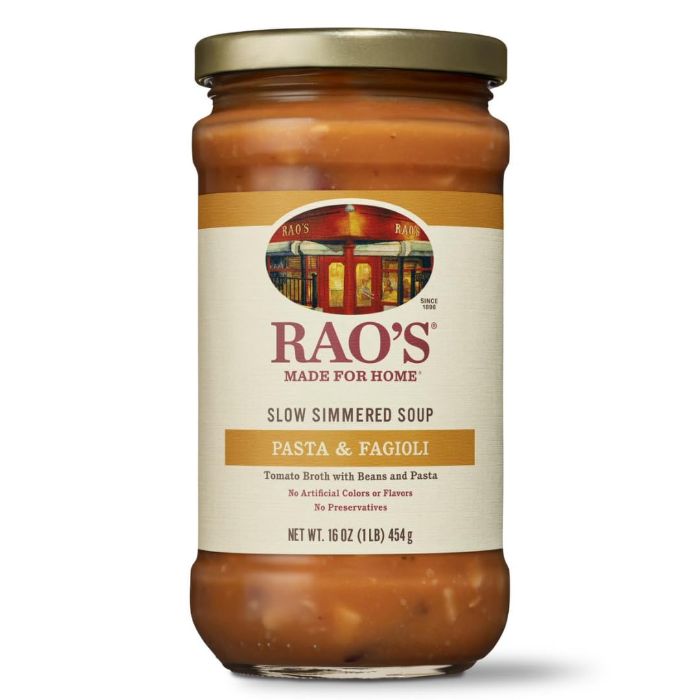 Raos Soup Rte Pasta Fagioli 16 Oz - Pack Of 6