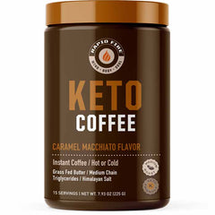 Rapid Fire - Keto Coffee Caramel Macchiato, 7.93 OZ | Pack of 6