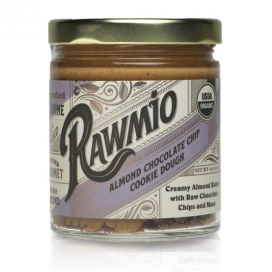 Rawmio - Almond Chocolate Chip Cookie Dough Spread, 6oz - front