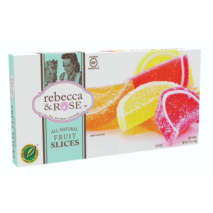 Rebecca & Rose - Fruit Slice 6 Oz - Pack Of 12