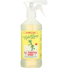 Rebel Green - Cleaner All Purpose Spray Peppermint 16 oz - Pack of 4