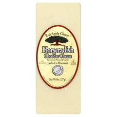 Red Apple Cheese Chdr Hrsradish 8 Oz - Pack Of 12