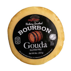 Red Apple Cheese Gouda Smoked Bourbon 8 oz - Pack of 12