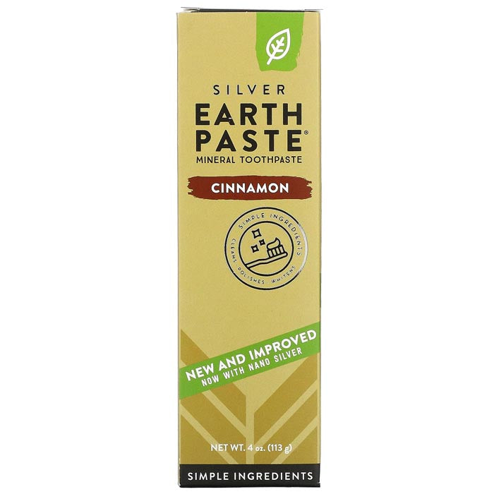 Redmond - Earthpaste Toothpaste, Cinnamon, 4  Oz