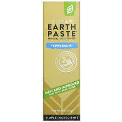 Redmond - Earthpaste Toothpaste, Peppermint, 4  Oz