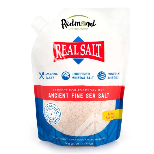 Redmond - Real Salt Refill Pouch, 26 oz | Pack of 6