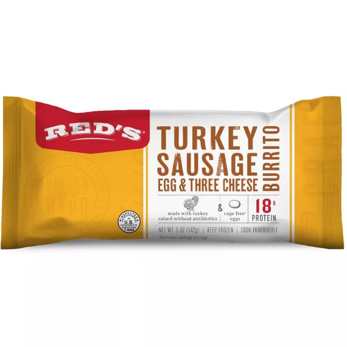 Reds - Burrito Turkey Egg Chs 5 Oz - Pack Of 12