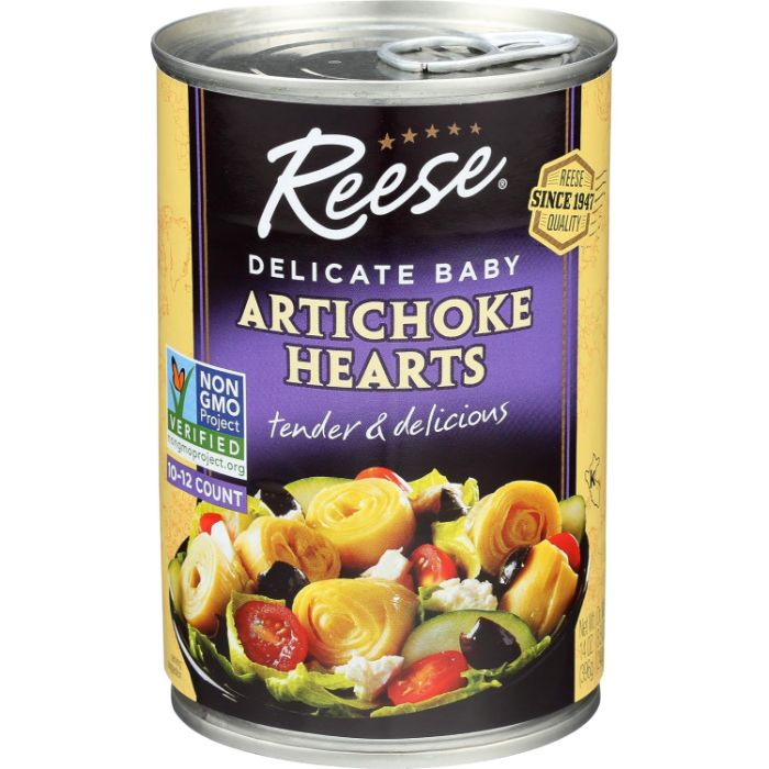 Reese Artichoke Hearts 10-12 14 oz - Pack of 12