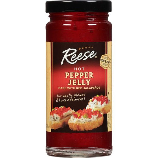 Reese Jelly Jalapeno Hot 10 Oz - Pack Of 6