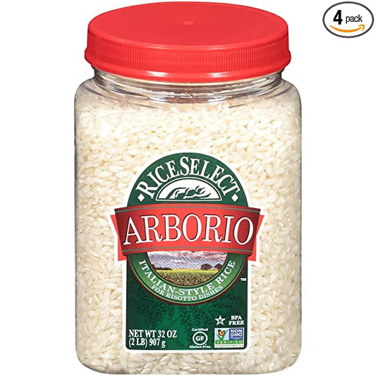 Riceselect Rice Arborio Jar, 32 oz
 | Pack of 4 - PlantX US