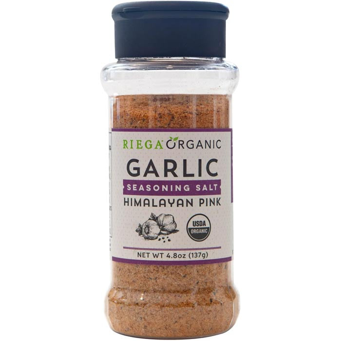 Riega - Organic Garlic Seasoning Salt, 4.8oz