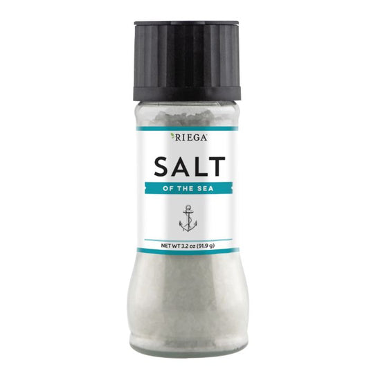 Riega Salt Sea Grinder 3.2 Oz - Pack Of 8