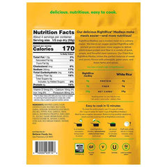 RightRice - Medley - Fried Rice, 6oz - back