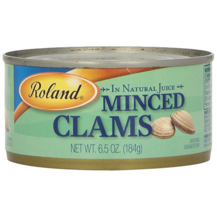 Roland Clam Minced 6.5 Oz - Pack Of 12