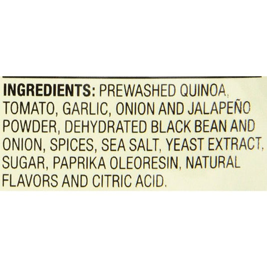 Roland Quinoa Blck Bean 5.46 Oz - Pack Of 6 - back