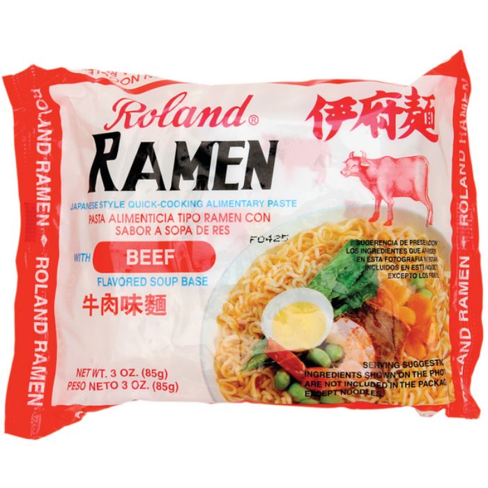 Roland Ramen Beef 3.05 Oz - Pack Of 30