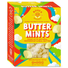 Roses Brands Mints Butter Yellow 5.5 Oz - Pack Of 12