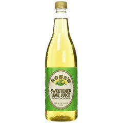 Roses - Juice Lime Plastic 33.8 Oz - Pack Of 12